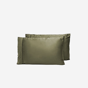 Moss - Bundle | Signature Sateen Pillowcase Set Made With 100% Organic Bamboo #Color_moss