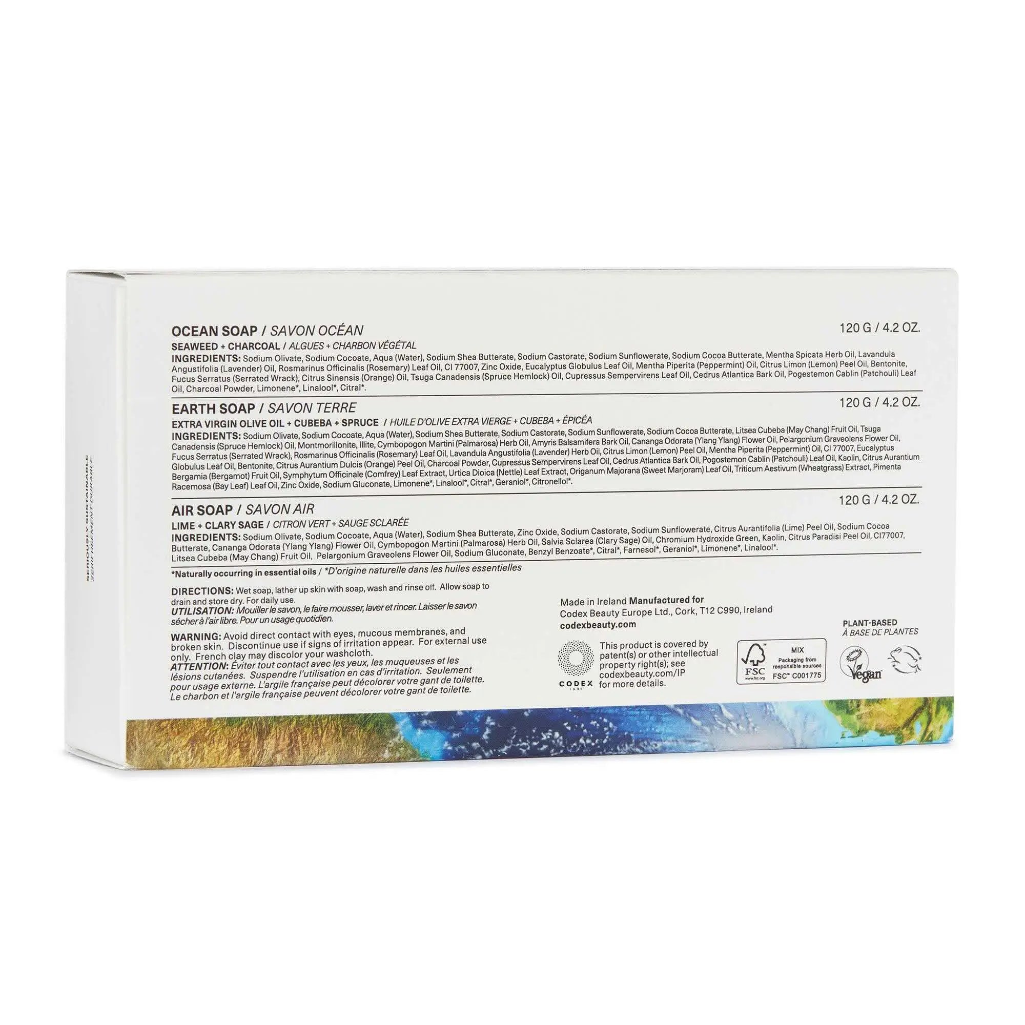 The Blue Planet Soap Trio Codex Labs Corp