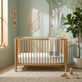 Cloud | Fitted Crib Sheet made from 100% Bamboo Lyocell #Color_cloud