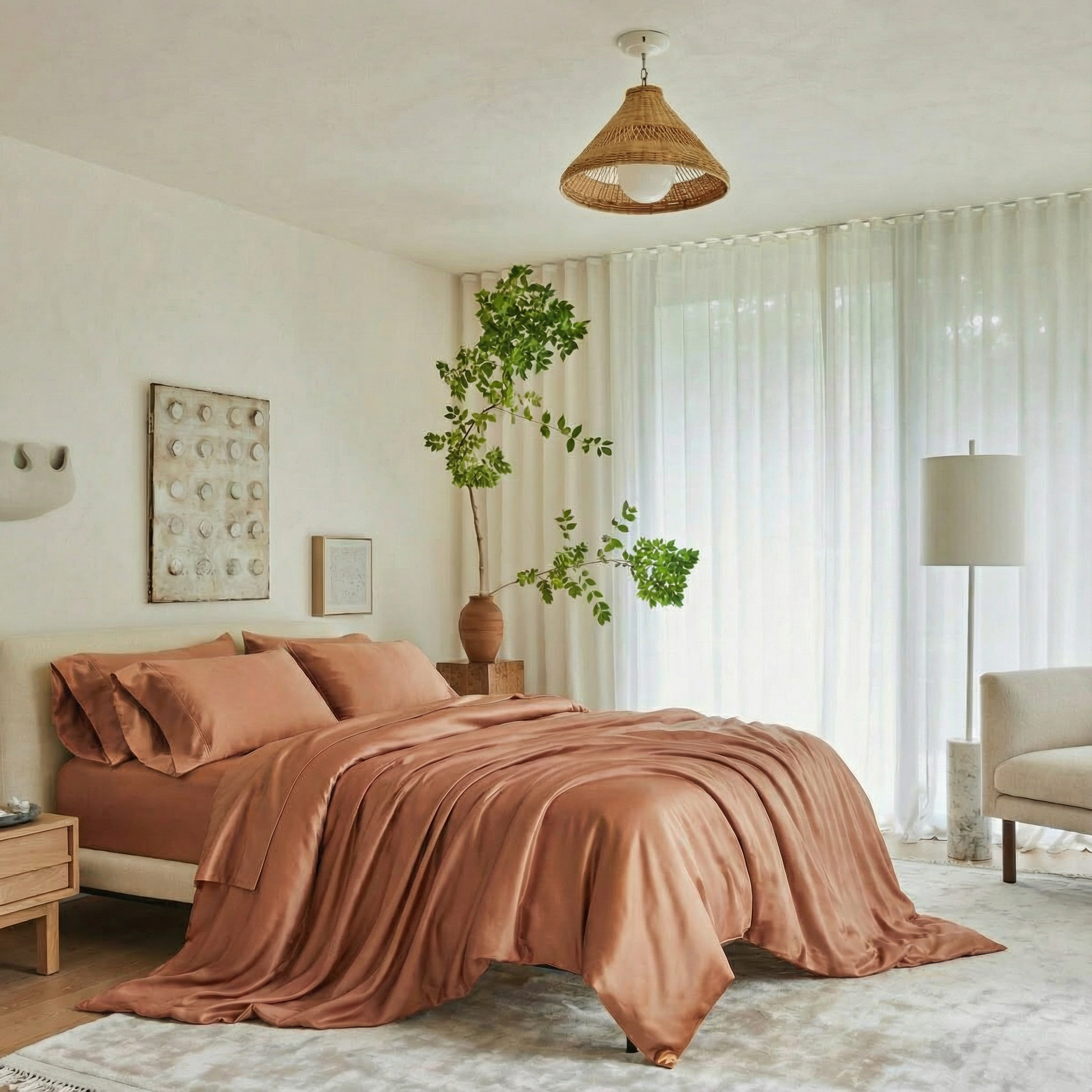 Signature Sateen Duvet Cover - 100% Bamboo Lyocell