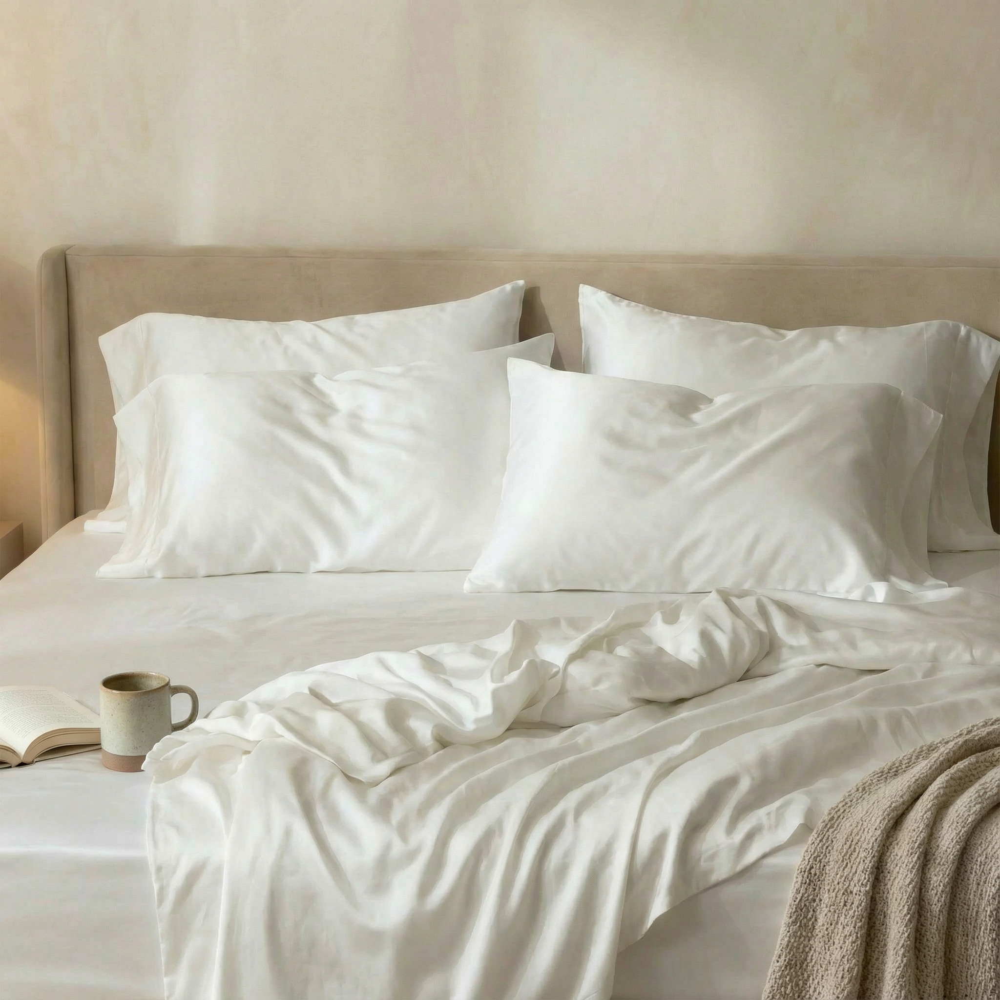 Bamboo Lyocell Pillowcase Set - 100% Bamboo
