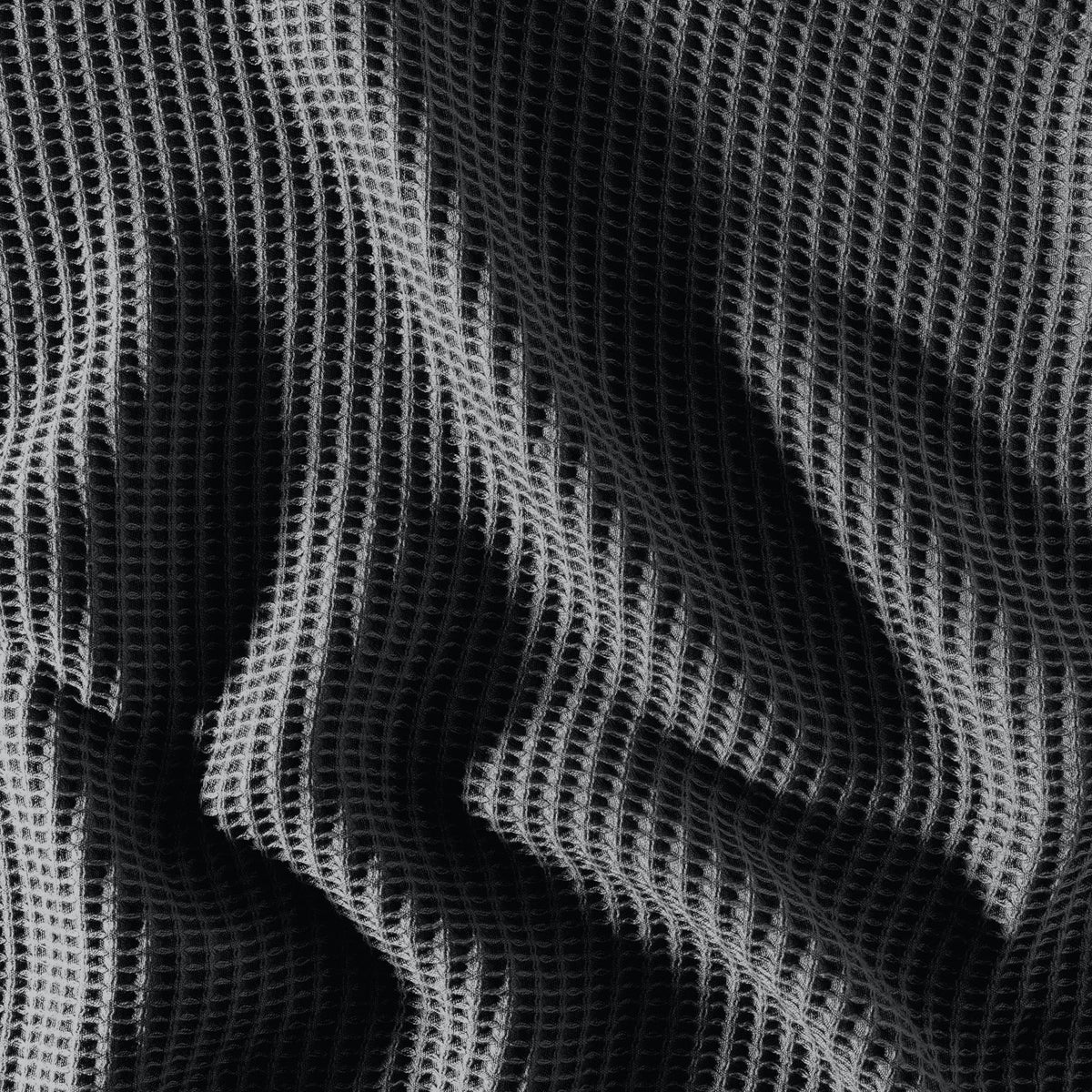Close-up of Blissful Waffle Bathrobe fabric