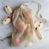 Mesh Produce Bag - Multiple Sizes - Zero Waste Net Bag ZeroWasteStore.com