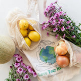 Mesh Produce Bag - Multiple Sizes - Zero Waste Net Bag ZeroWasteStore.com