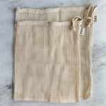 Mesh Produce Bag - Multiple Sizes - Zero Waste Net Bag ZeroWasteStore.com