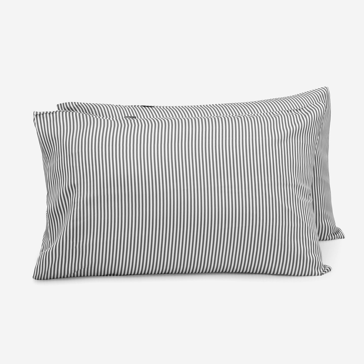Slate Stripes - Bundle | Signature Sateen Pillowcase Set Made With 100% Organic Bamboo #Color_slatestripes