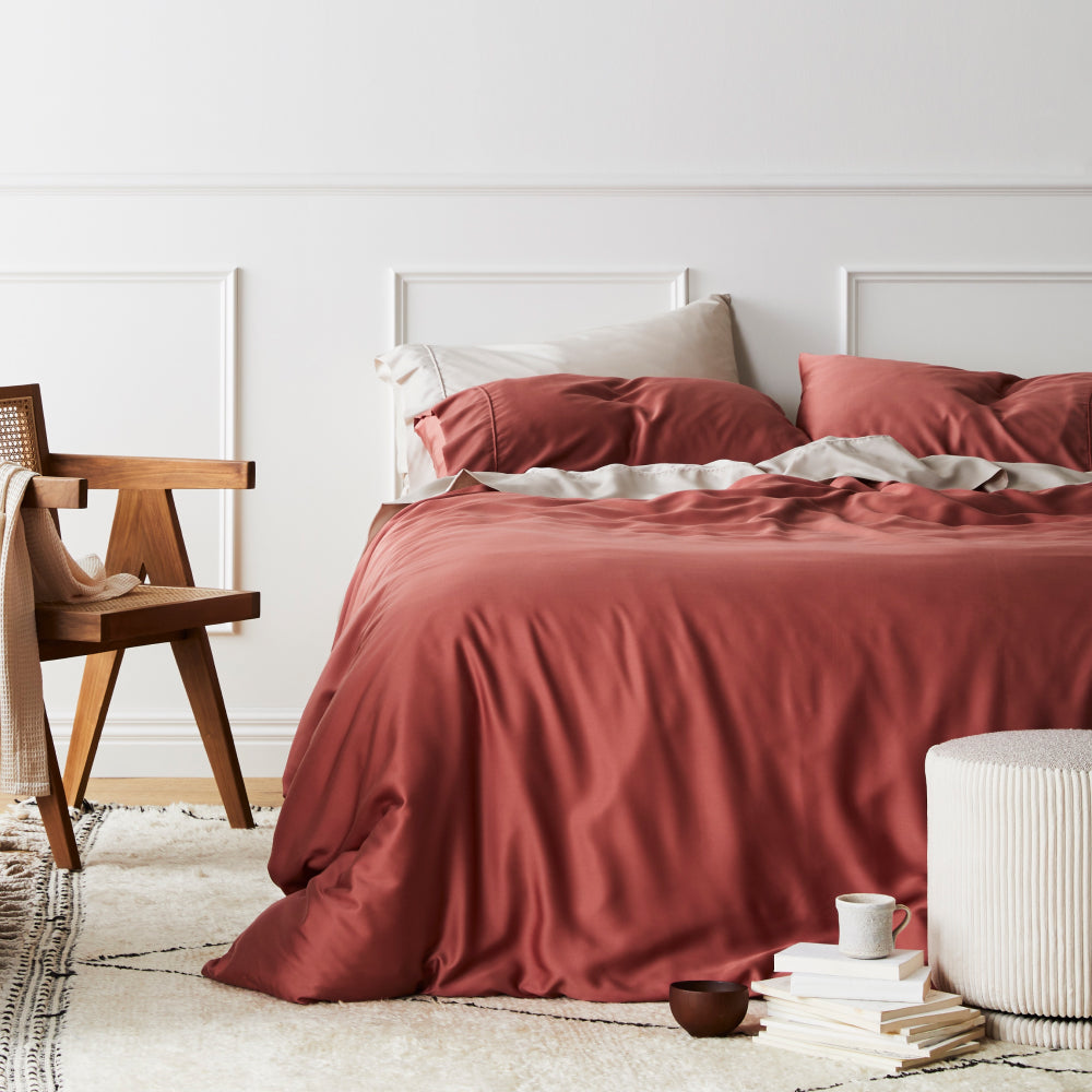 Canyon | Signature Sateen Duvet Cover Made with 100% Organic Bamboo #Color_canyon