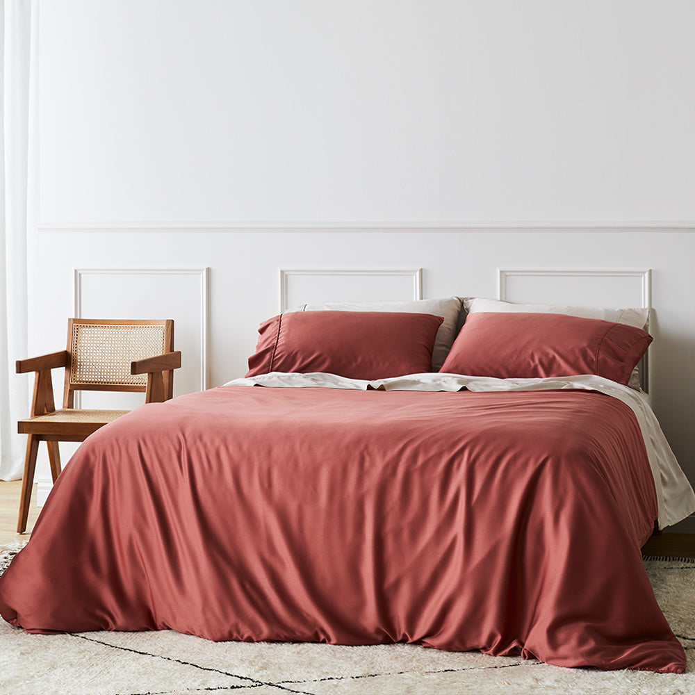 Canyon | Signature Sateen Duvet Cover Made with 100% Organic Bamboo #Color_canyon