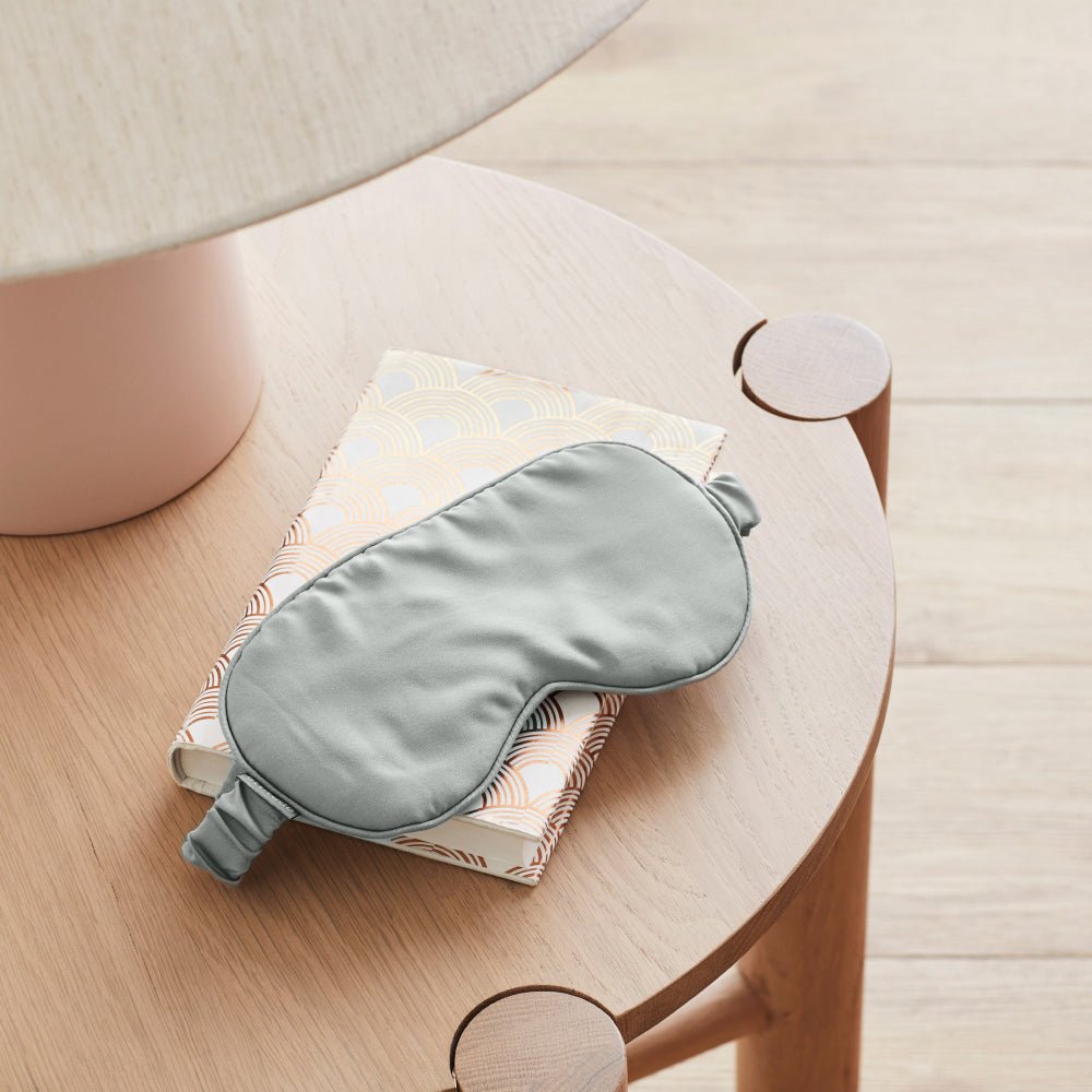 Sage | Signature Sateen Eye Mask Made With 100% Bamboo #Color_sage