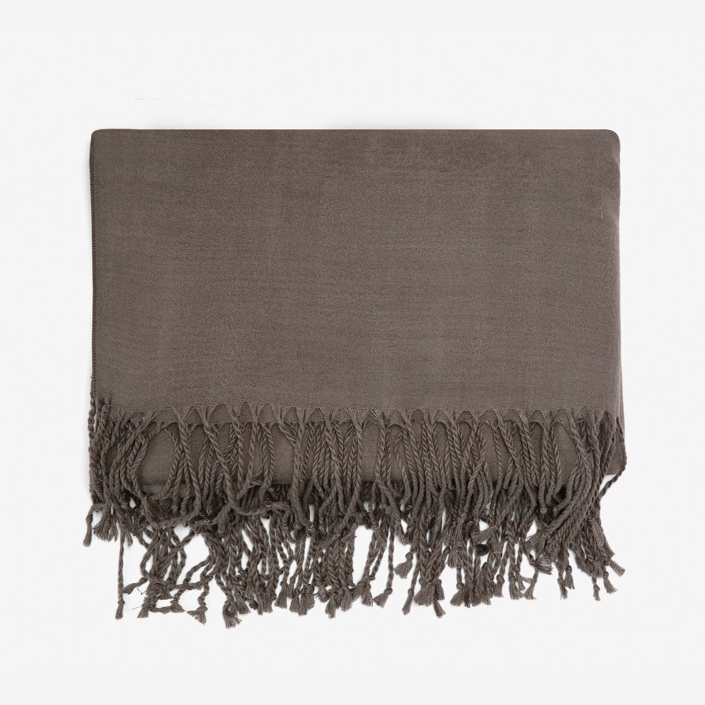 Graphite | Woven Throw Blanket made of 100% Vegan Cashmere #Color_graphite