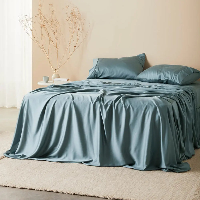 Bamboo Signature Sateen Sheet Set 100 Bamboo Lyocell ettitude
