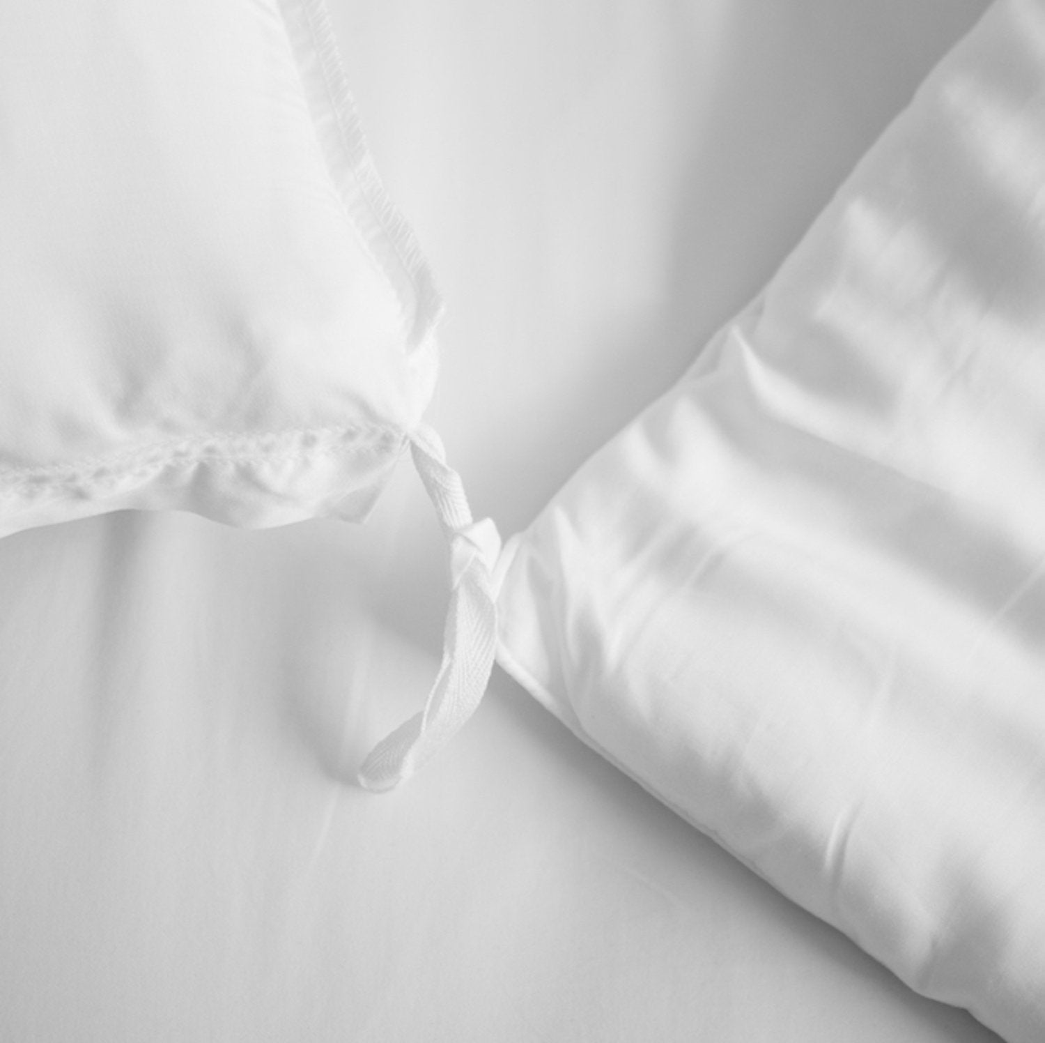 Fog | Sateen + Duvet Cover  Made with 100% Organic Bamboo #Color_fog