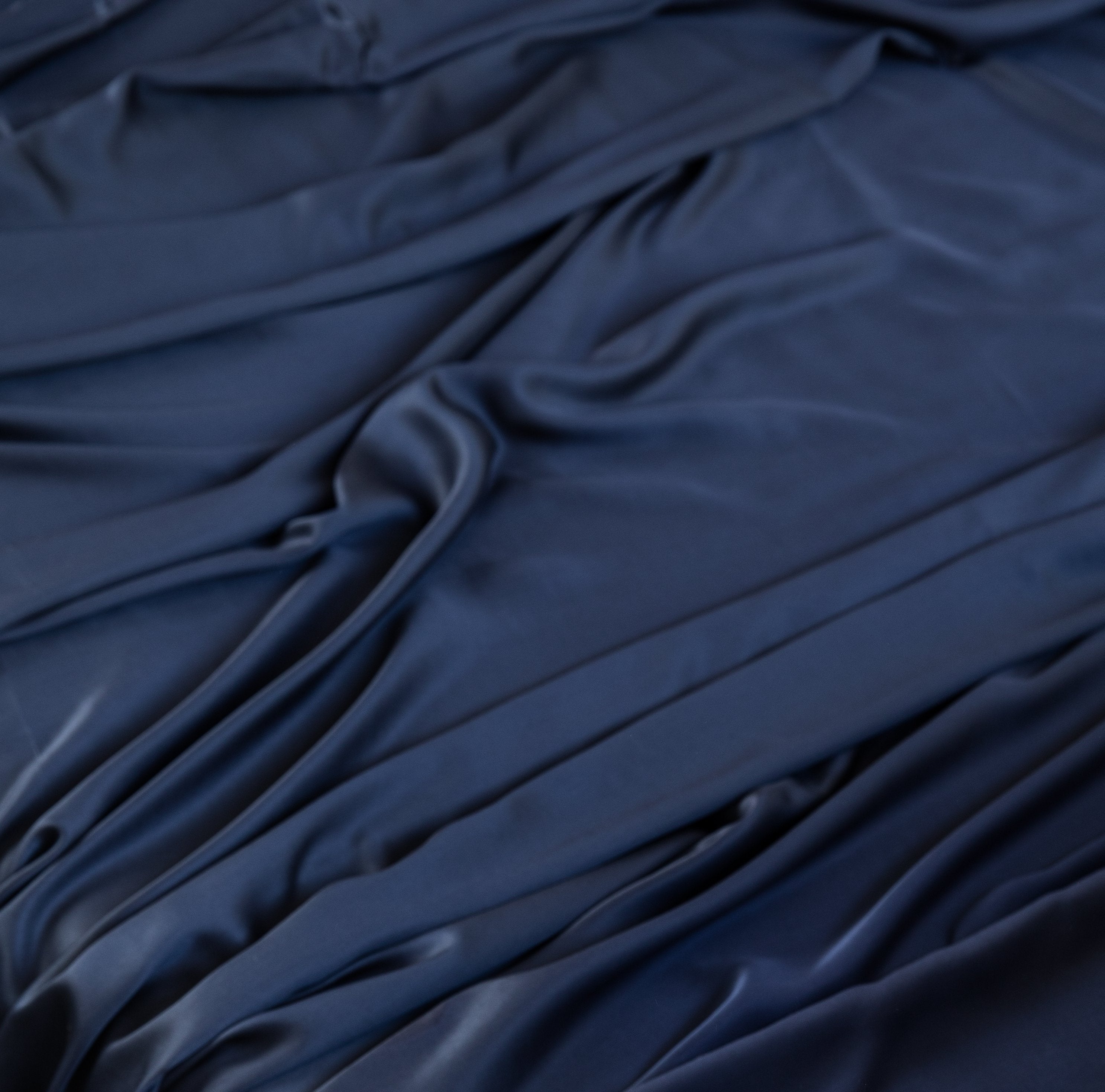 Ocean | Signature Sateen Fitted Sheet Made with 100% Organic Bamboo #Color_ocean